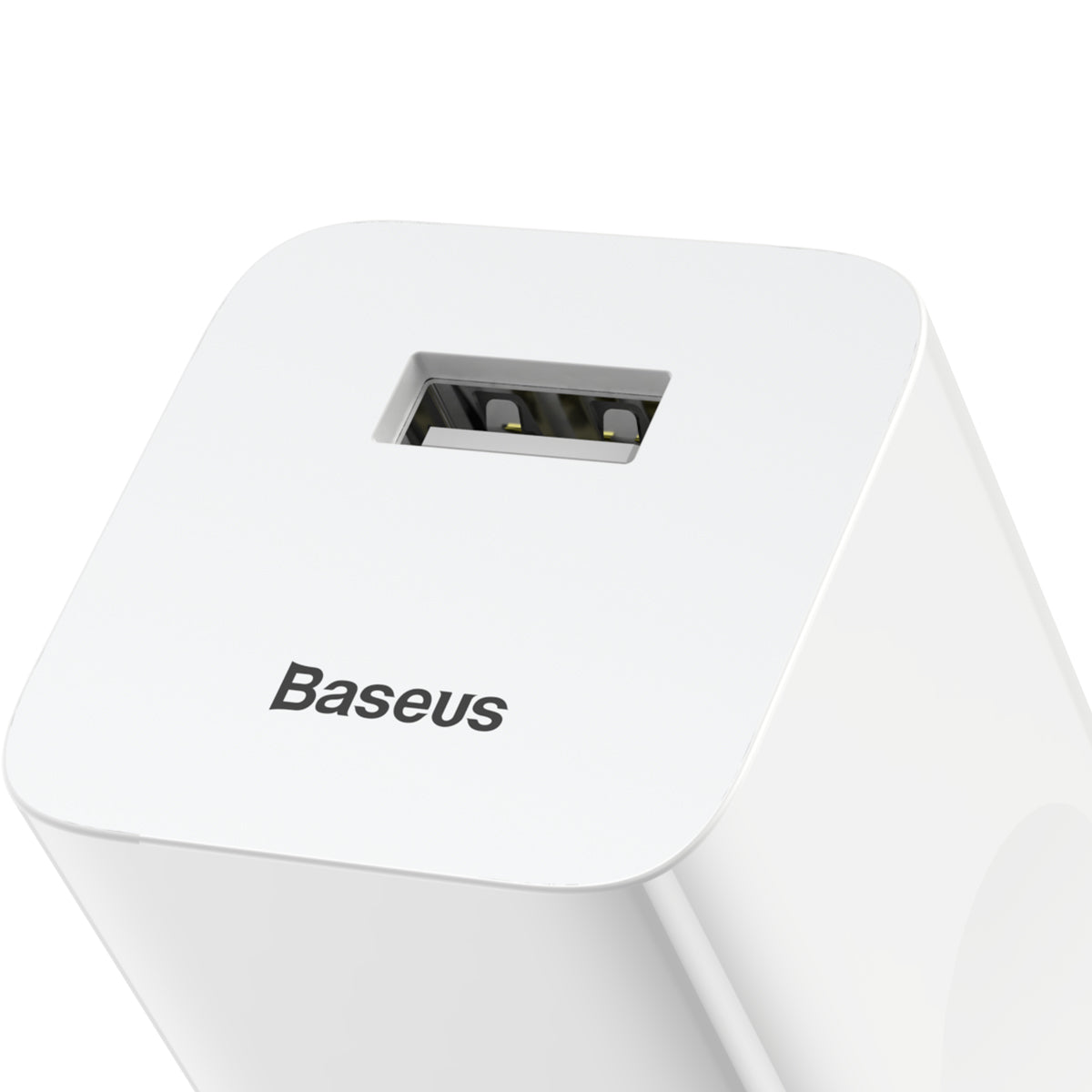 Nabíječka do sítě Baseus 24W, 1xUSB bílá