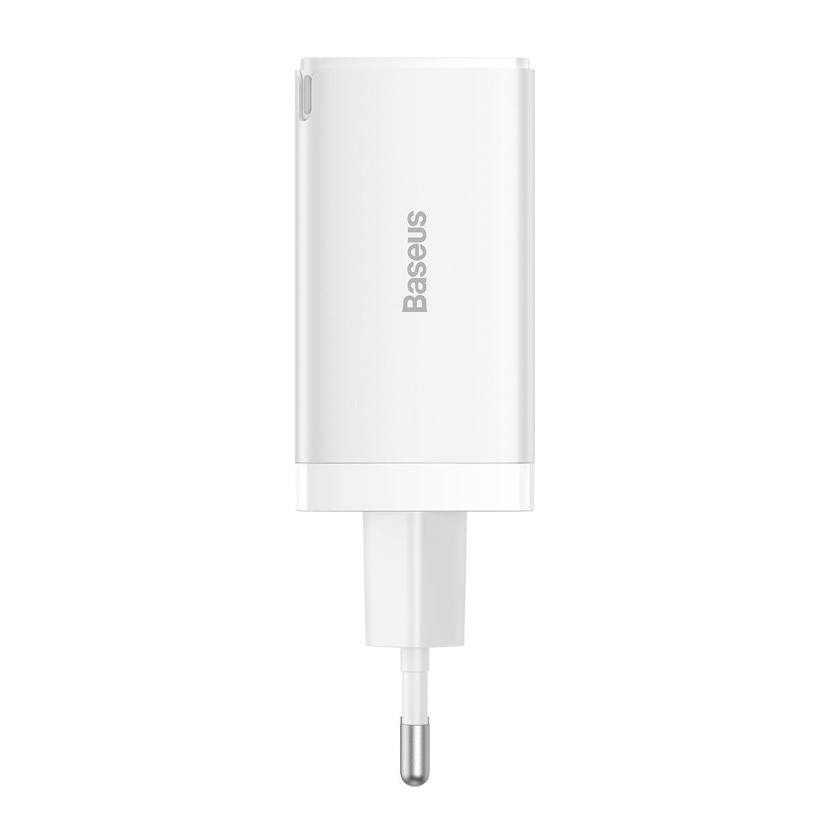 Nabíječka do sítě Baseus GaN5 Pro 65W s USB-C/USB-C kabelem 100W 1m, 1xUSB, 2xUSB-C bílá