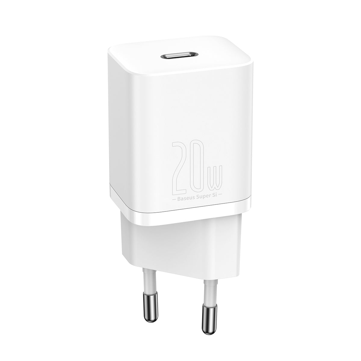 Nabíječka do sítě Baseus Super Si 20W, 1xUSB-C bílá