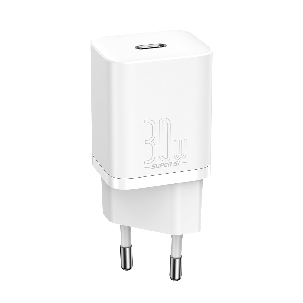 Nabíječka do sítě Baseus Super Si 30W, 1xUSB-C bílá