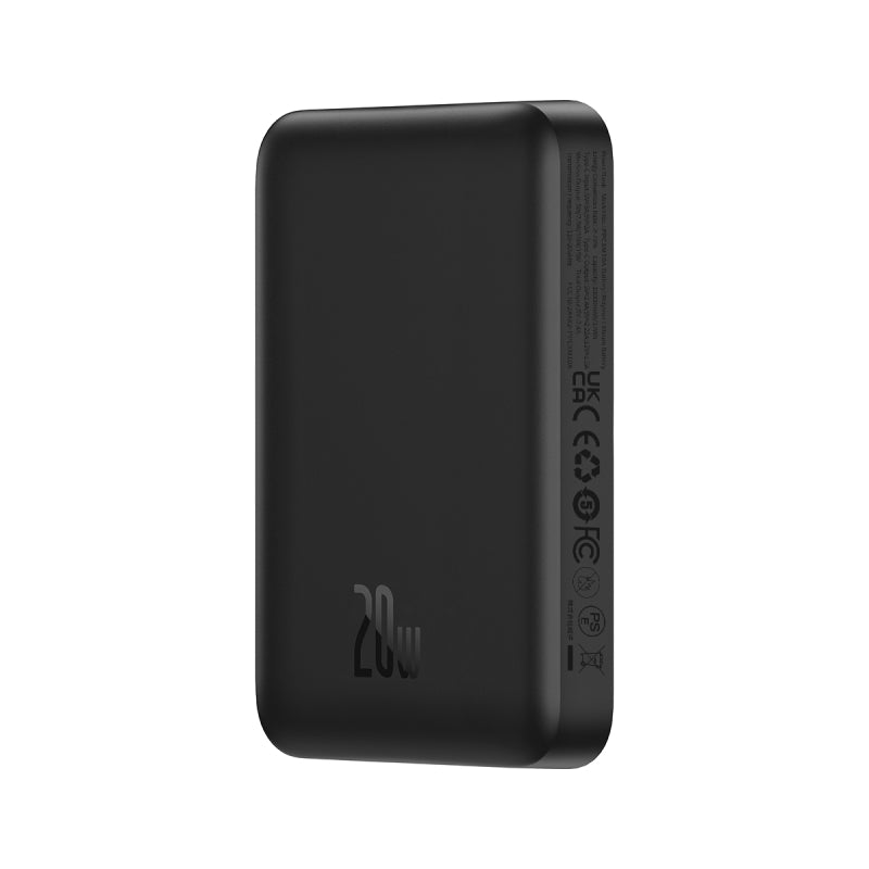 Bezdrátová powerbanka Baseus Magnetic Mini Air 10000mAh, 20W černá