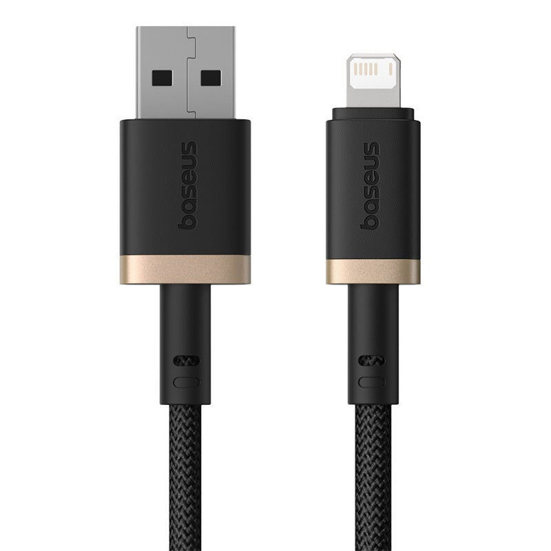 Kabel Baseus Dura USB/Lightning 1m 2,4A černo zlatý